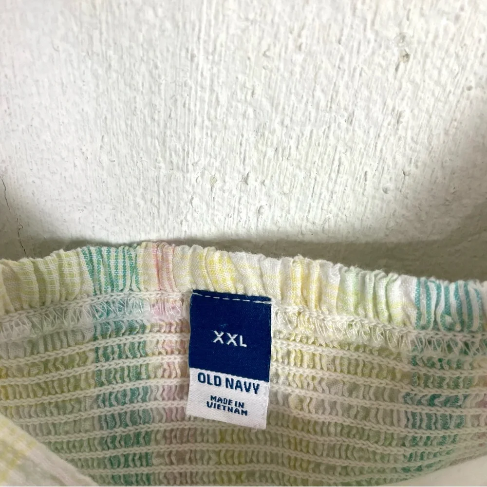 Old Navy Top Pastel Milkmaid Cottage & Praire Core Feminine Dainty Soft Girl XXL